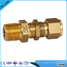 Bulkhead Male Connector10mm Messing Kompressionsverschraubungen